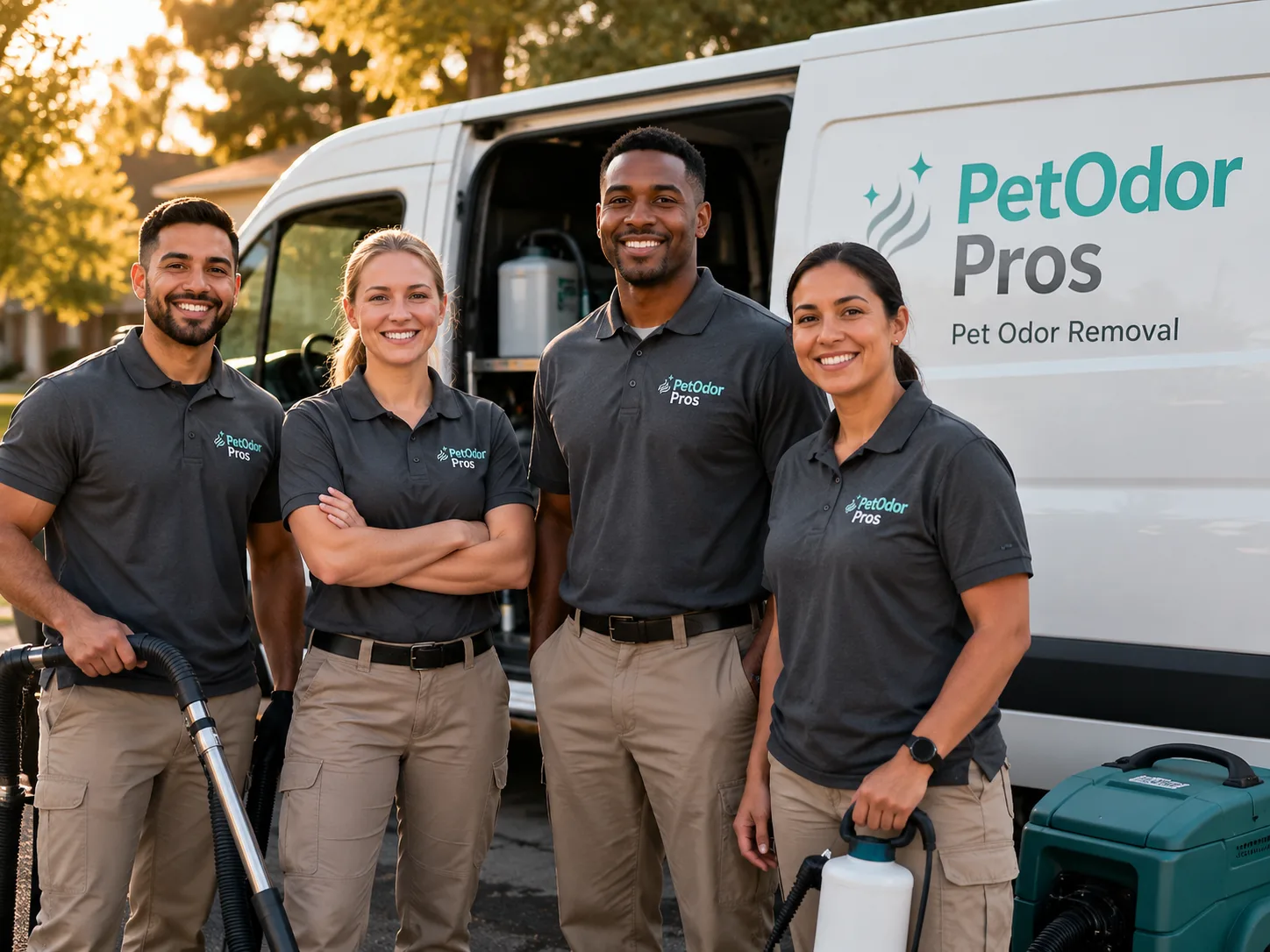 Pet Odor Removal team serving Modesto, IL